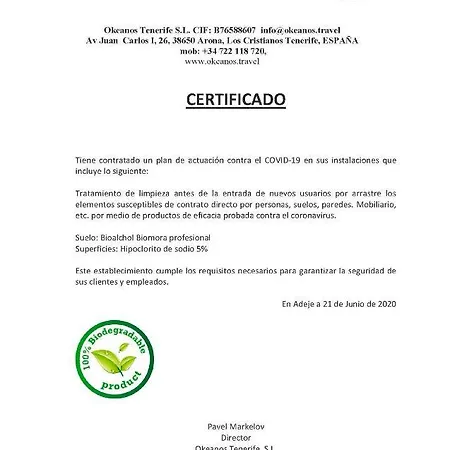 Okeanos Fantastic 2 Bedrooms Vr-pn El Médano