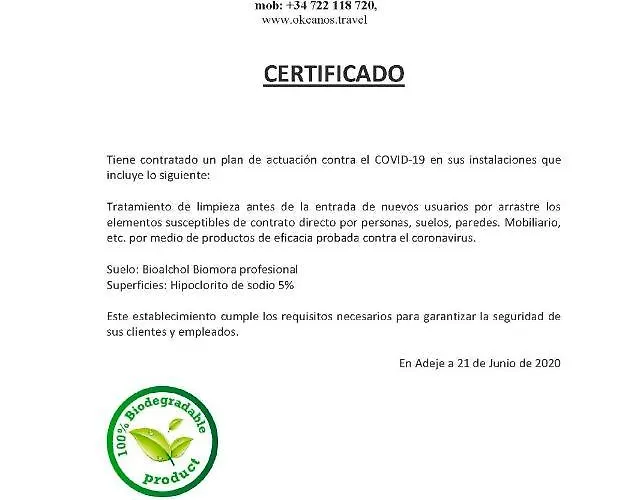 Okeanos Fantastic 2 Bedrooms Vr-pn Эль-Медано